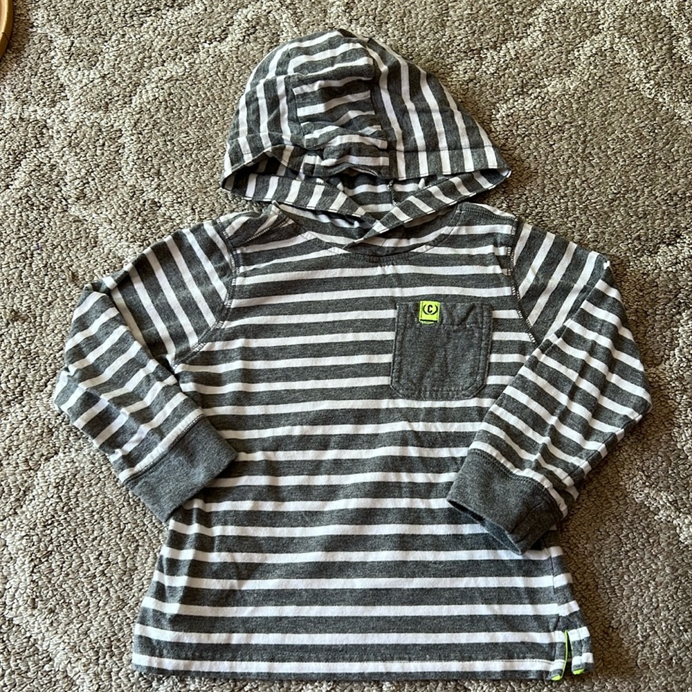 Toddler hooded shirt